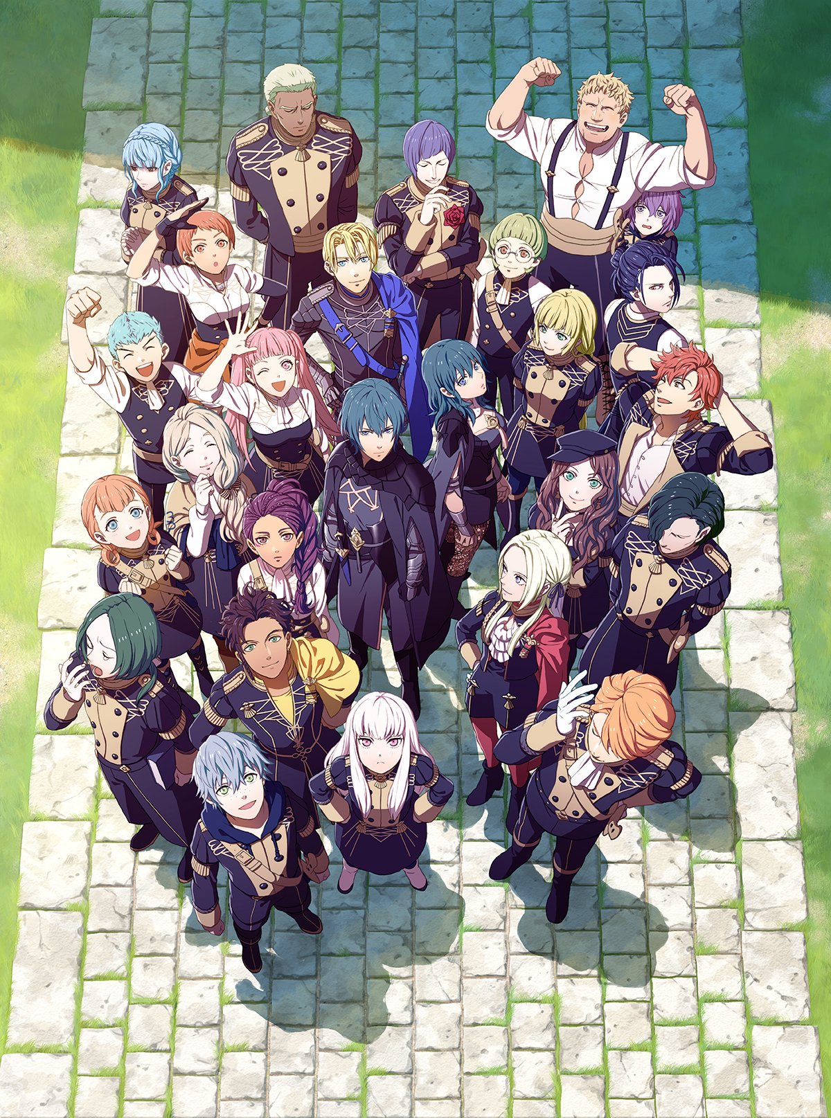 All the students from the game