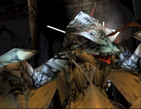 Ashley fighting a wyvern